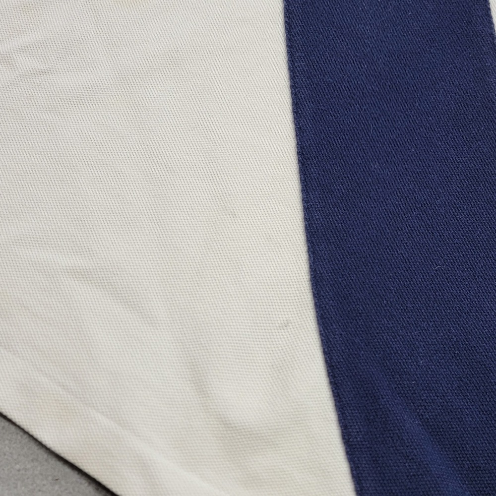 Polo Ralph Lauren Polo Shirt Big Pony Crest Sash Slim Fit White Navy Men's XL - Picture 9 of 11